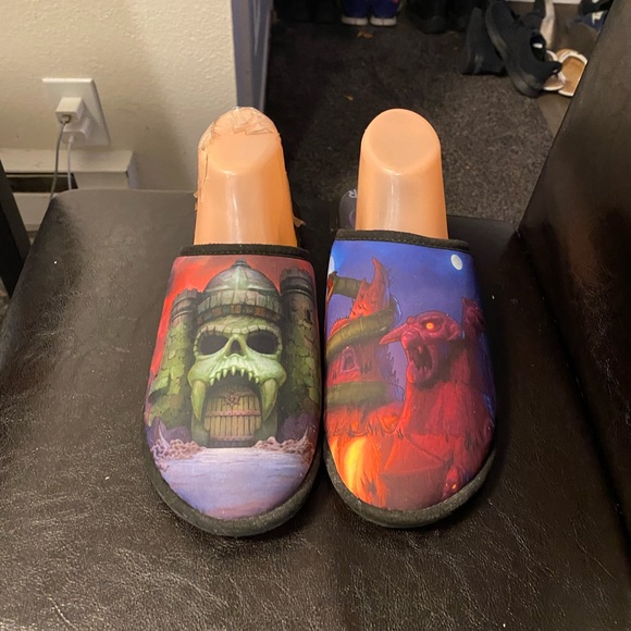 Star Wars Skeletor He-Man Snake Men’s Multicolor Slippers Size Large size 10 - Picture 4 of 12